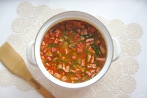 Солянка с лечо