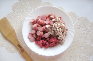 Солянка с лечо