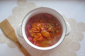 Солянка с лечо