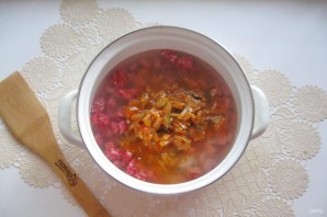 Солянка с лечо