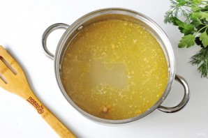 Суп харчо с тушенкой