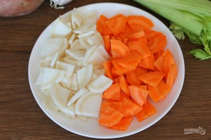 Суп из крапивы без мяса