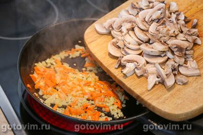 Суп из кролика и грибами