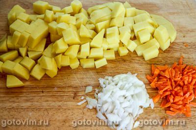 Суп из кролика и грибами