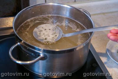 Суп из сныти с мясом и фасолью Суп из сныти с мясом и фасолью