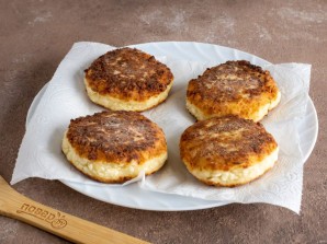 Сырники с мармеладом Сырники с мармеладом