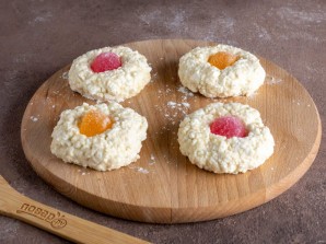 Сырники с мармеладом Сырники с мармеладом