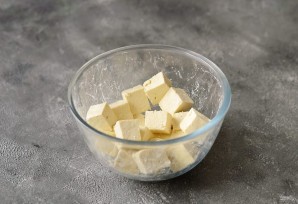 Тофу в духовке с овощами