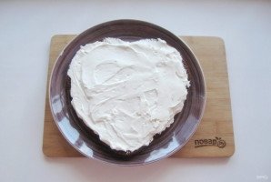 Торт "Сердце" из медовых коржей