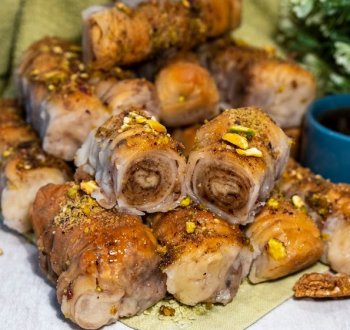 Турецкая пахлава с орехами