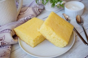 Творожная запеканка с маскарпоне