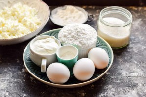 Творожные кексы без масла