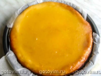 Творожный пирог с лимонным курдом