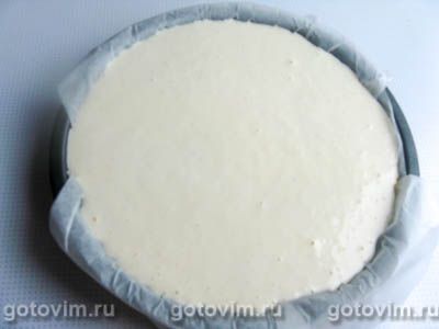 Творожный пирог с лимонным курдом