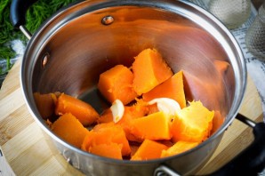 Тыквенный крем-суп с молоком