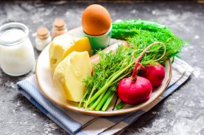 Украинская окрошка Украинская окрошка