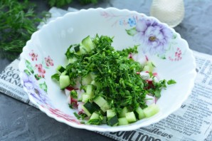 Узбекская окрошка