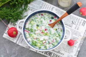 Узбекская окрошка