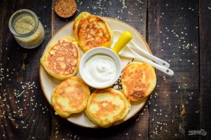 Вкусные и пышные оладушки Вкусные и пышные оладушки