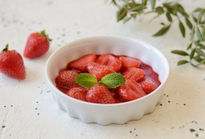 Жареная клубника