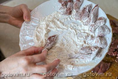 Жареная печень по-турецки (Edirne Cigeri) Жареная печень по-турецки (Edirne Cigeri)