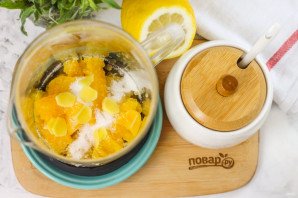 Апельсиновый чай с имбирем