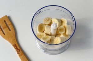 Банановые блинчики без молока