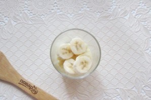 Банановый пудинг с печеньем