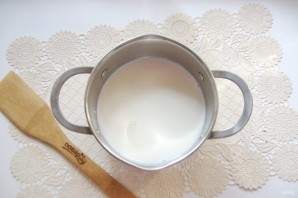 Банановый пудинг с печеньем