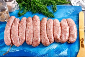 Баварские колбаски к пиву