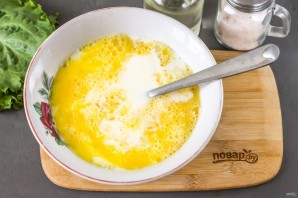 Блины с куриными желудками