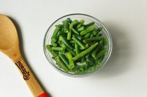 Борщ со стручковой фасолью