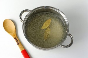 Борщ со стручковой фасолью