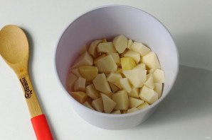 Борщ со стручковой фасолью