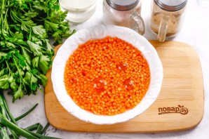 Чечевичный суп на кокосовом молоке