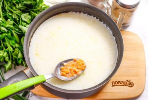 Чечевичный суп на кокосовом молоке