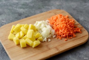 Чечевичный суп с квашеной капустой