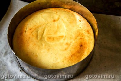 Чизкейк с клубничным желе в духовке Чизкейк с клубничным желе в духовке