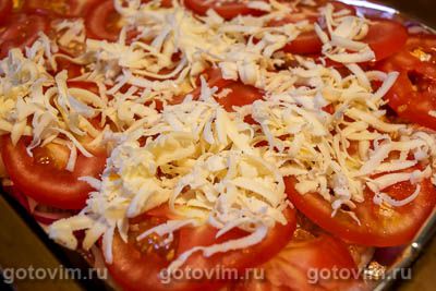 Cтейки из индейки в духовке с овощами