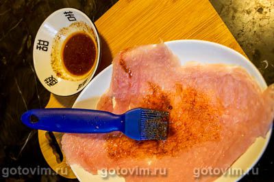 Cтейки из индейки в духовке с овощами