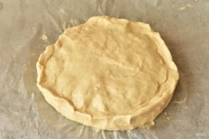 Дрожжевой пирог с красной рыбой Дрожжевой пирог с красной рыбой