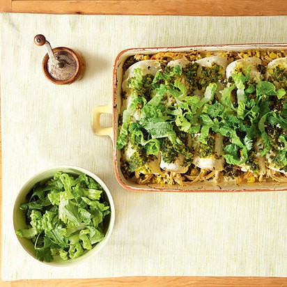 Энчилады с курицей и кукурузой Энчилады с курицей и кукурузой