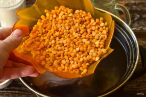 Гороховый суп с лапшой