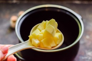 Гречневый суп с фасолью