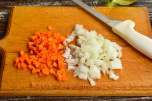 Гречневый суп с сосисками