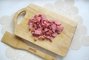 Харчо с колбасой