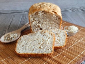 Хлеб с семечками в хлебопечке