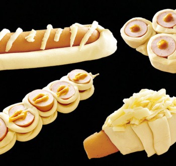 Хот-дог из слоеного теста в домашних условиях Хот-дог из слоеного теста в домашних условиях