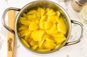 Картофельное пюре с печенью