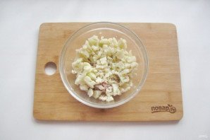 Киш с курицей и цветной капустой